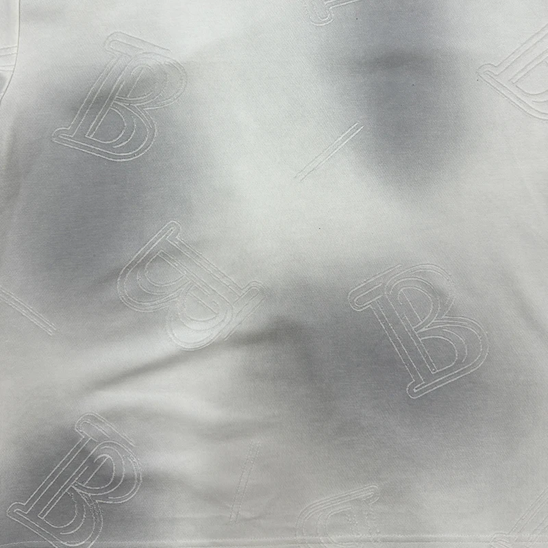 New Arrival 210gsm Burnout Cotton Nylon Fabric 85% Cotton 15% Nylon Breathable Single Jersey Cotton T Shirt Fabric Wholesale