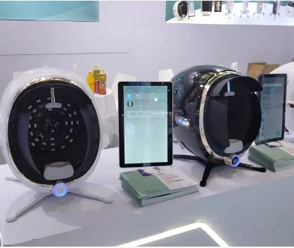 Портативный аппарат для анализатора кожи лица с Wi-Fi портативный сканер лампы салонов красоты