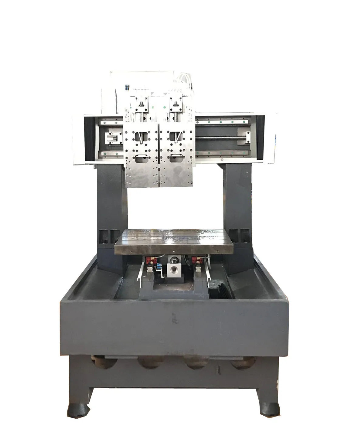 
Metal Pipe Sanitary Fittings Processing Horizontal Multihead CNC Engraving Milling Machine 