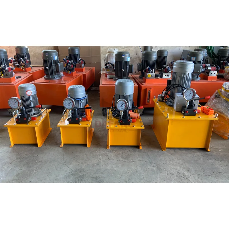 Double Acting 10000 Psi Hydraulic Pump 700 Bar Tension Oil Pump Jack For Sale Hydraulic Power Unit 220v Hydraulic Electric Pump