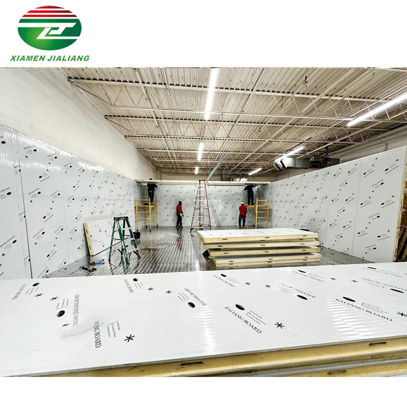 Cam lock Polyurethane Cold Room Panel  For Cold Storage Panels
