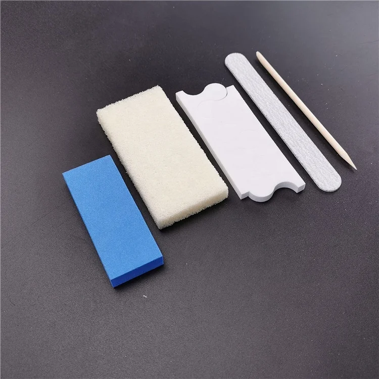 Professional Nail Tools 5Pcs Disposable Manicure Set Pedicure Kit With Toe Separator