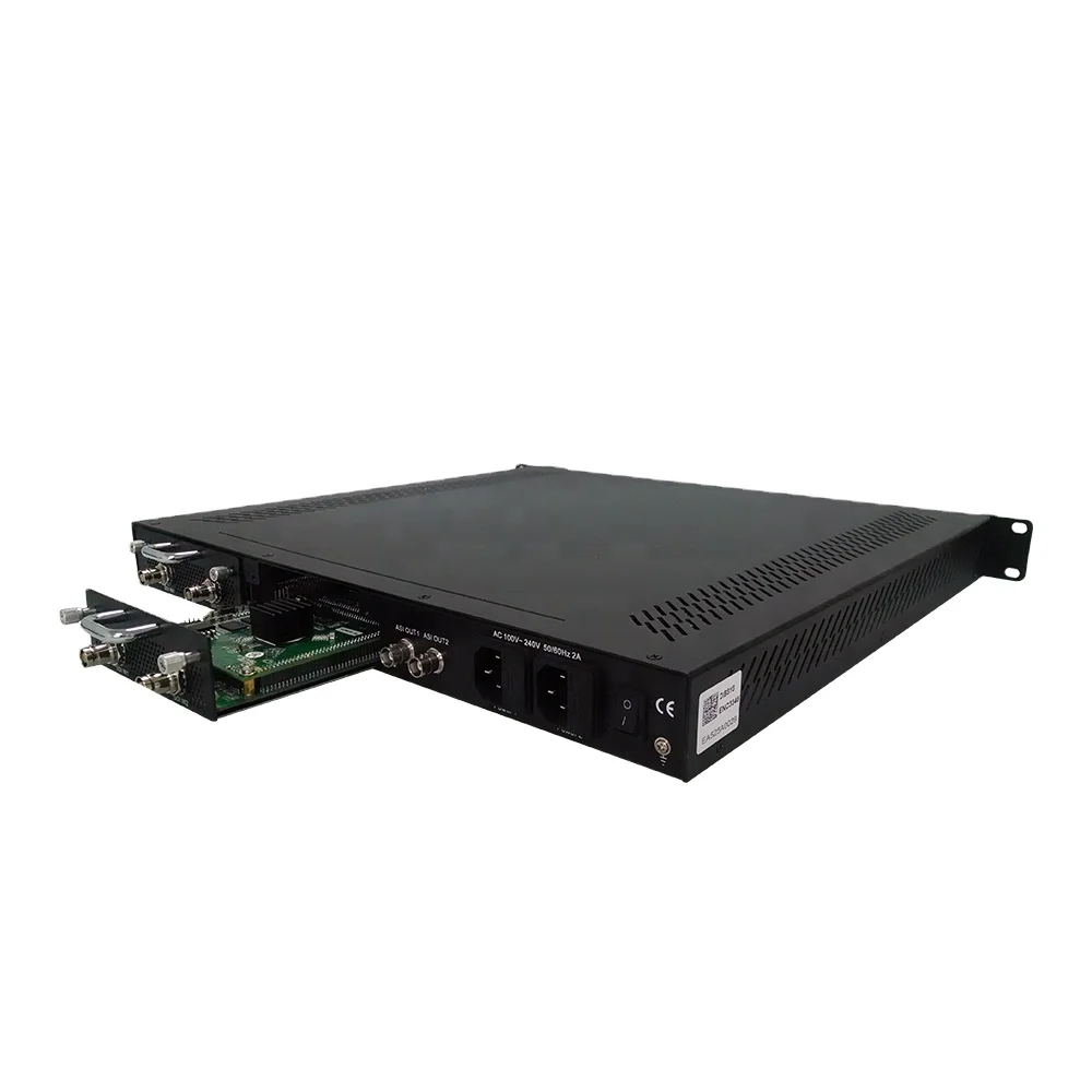 DIBSYS low latency 4chs sdi encoder HD udp multicast dvb-c headend visx chipset