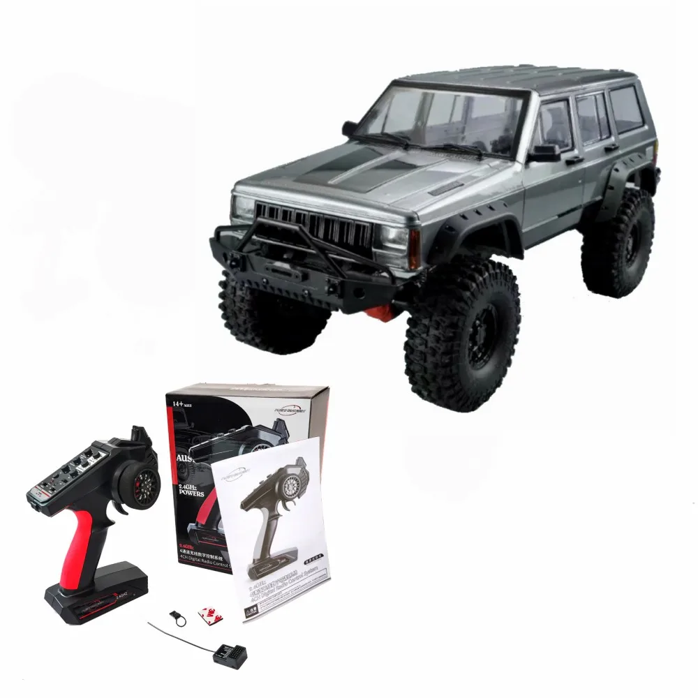 1/10scale 4WD High Performance Crawler RC Car with Metal Drive Shafts and CNC Steering Arm Remote Control