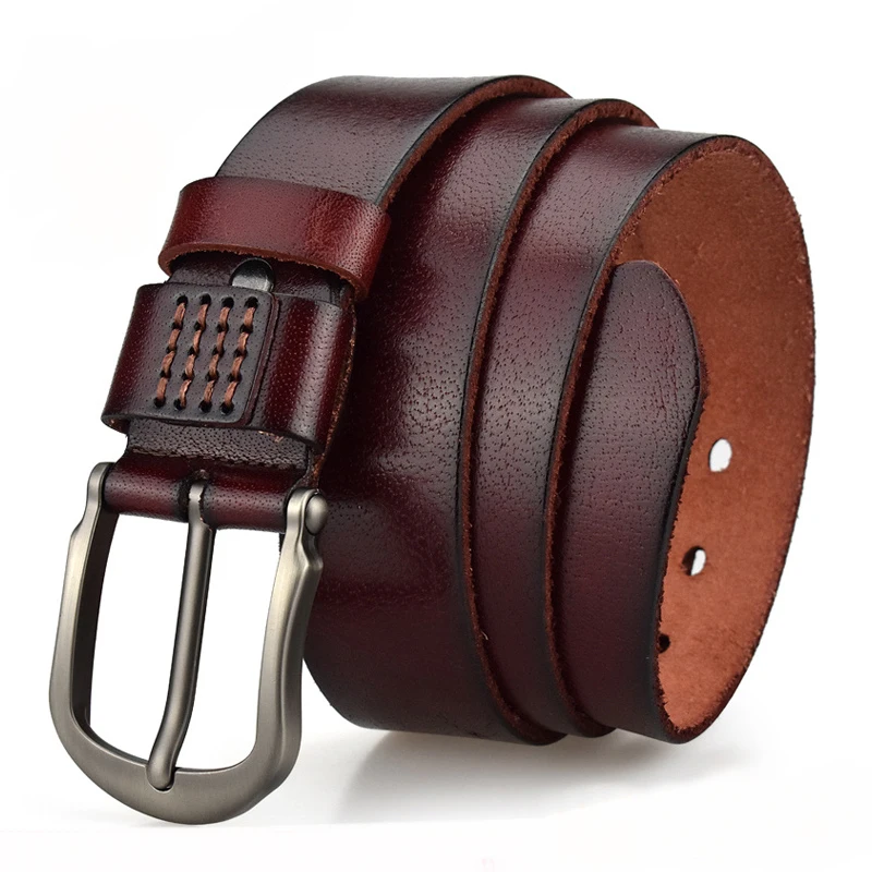 Оптовая продажа по индивидуальному заказу, высокое качество, из кожи с натуральным лицевым покрытием; Пояс мужской поясной ремень с пряжкой прочные, модная обувь из натуральной кожи, мужская сумка на пояс