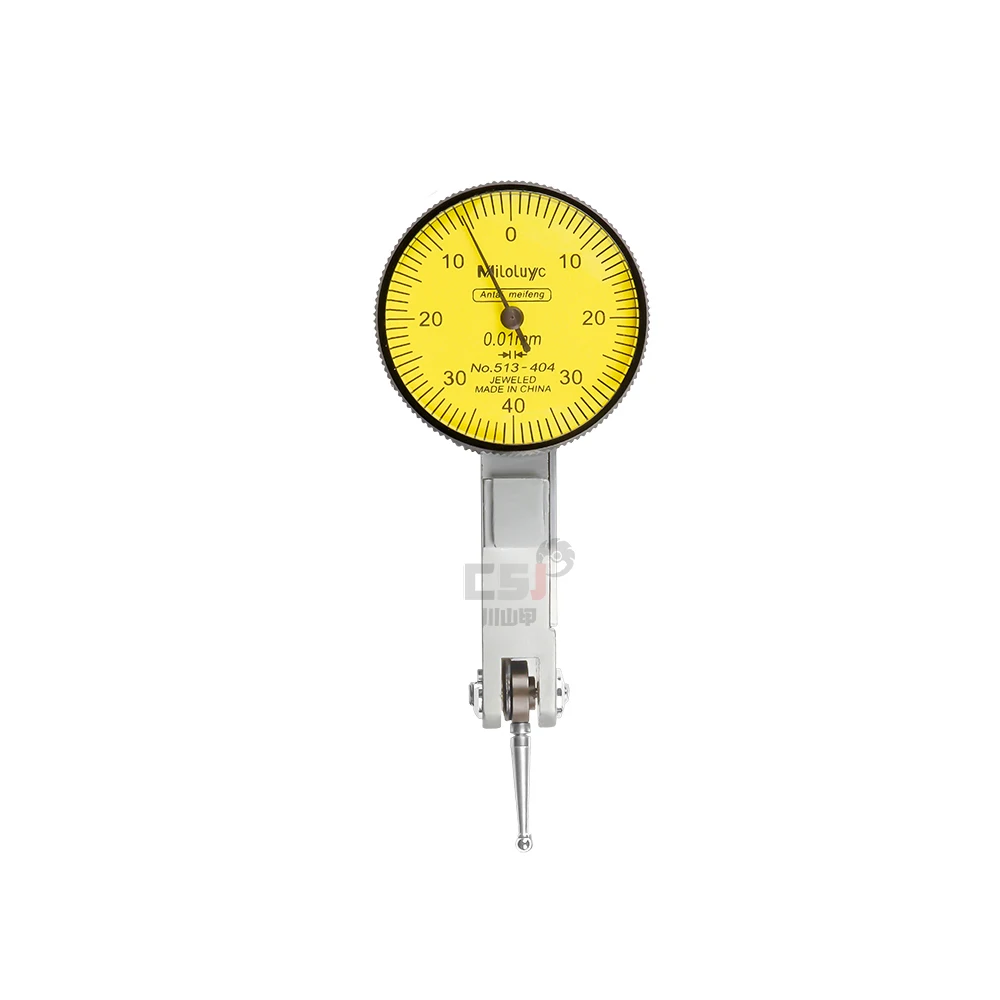 
WQ Lever dial indicator 0.8 small school head indicator table ruby probe dial indicator universal magnetic table seat 