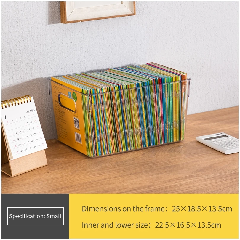 AU кошка WF6144-6146 прочный и твердый прозрачный высокое качество квадратный стационарный жизни ящик для хранения