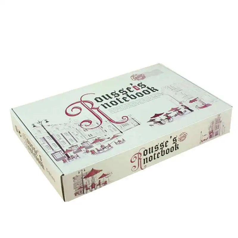 6 Bottle Wine Box with Glossy Lamination and Offset Printing Corrugated Packaging for Shipping Mail Perfume As Well