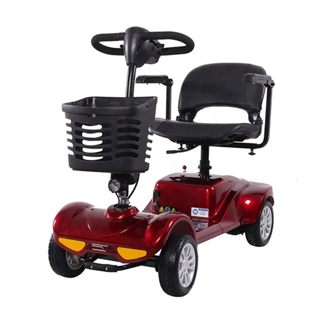 Лидер продаж, четырехколесный скутер для инвалидов 200 Вт-500 Вт, мобильный скутер с колесами 7 дюймов, 9 дюймов, 10 дюймов, 13 дюймов