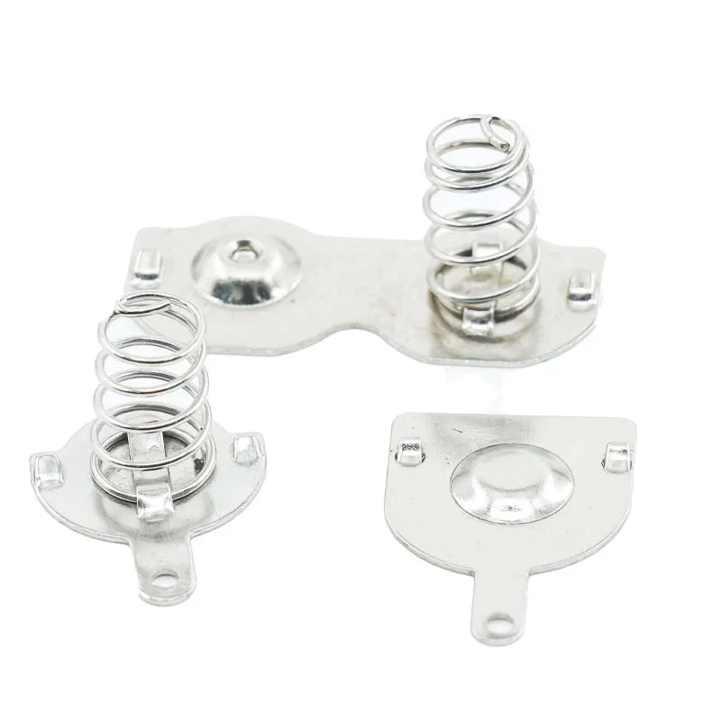 Плоский пружинный аккумулятор на заказ контактный Aaa