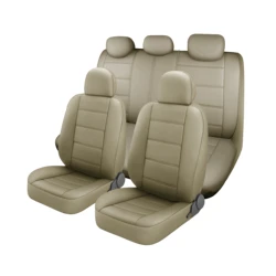 Luxury Leather Sublimation Universal Deluxe Car Seat Covers Fit