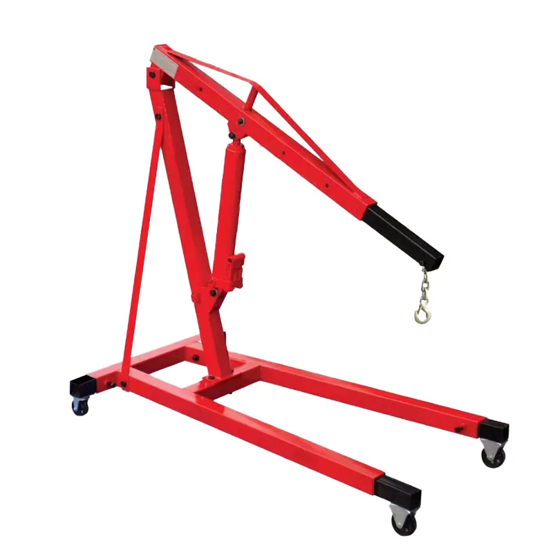 Car Hoist Fixed Retractable Auto Repair Hoist 2Tons Fixed Crane