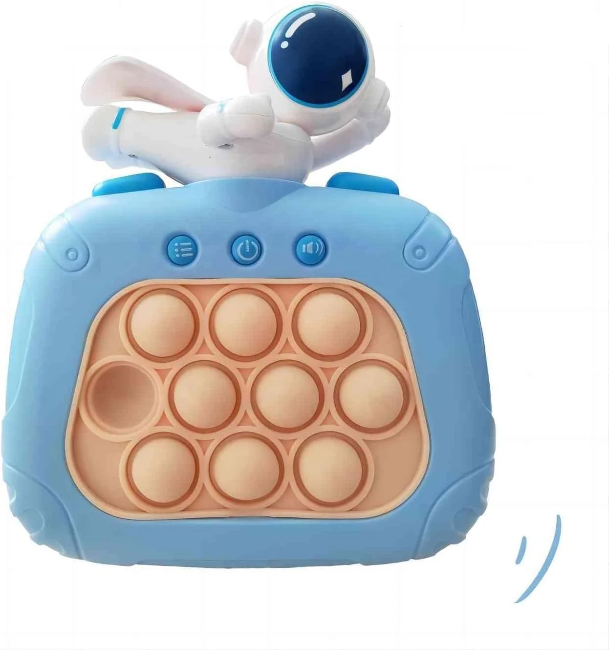 Baby Educational Toys 2-4 Year Musical Fast Push Bubble Game Fast Push Puzzle Game Console Light Popping