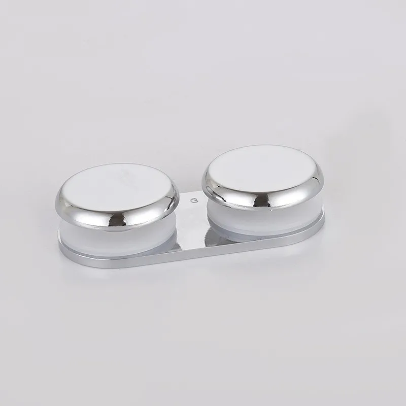 304 stainless steel 180 degree double-sided glass clamp thickened glass clamp