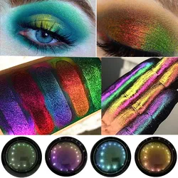 Wholesale 9 Colors Powder Duochrome Pigment Chameleon Single Glitter Highlighter Eyeshadow