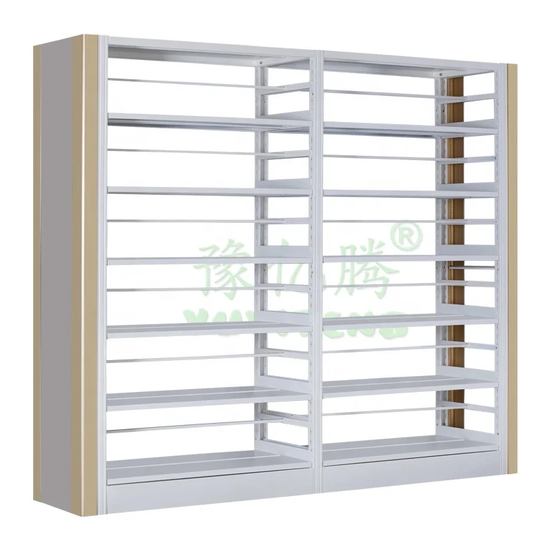 University School Library Museum Combination with Titanium Alloy and Aluminum Steel Bookshelves