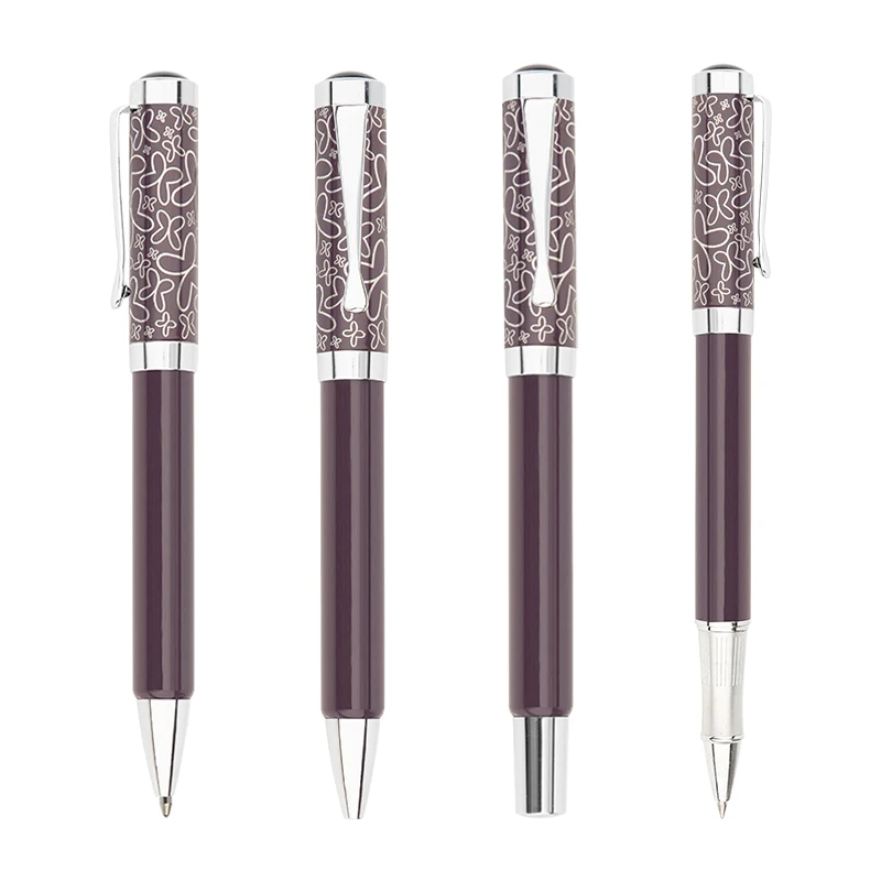 Classic rotary switch metal ballpoint pen business office pen custom pen logo