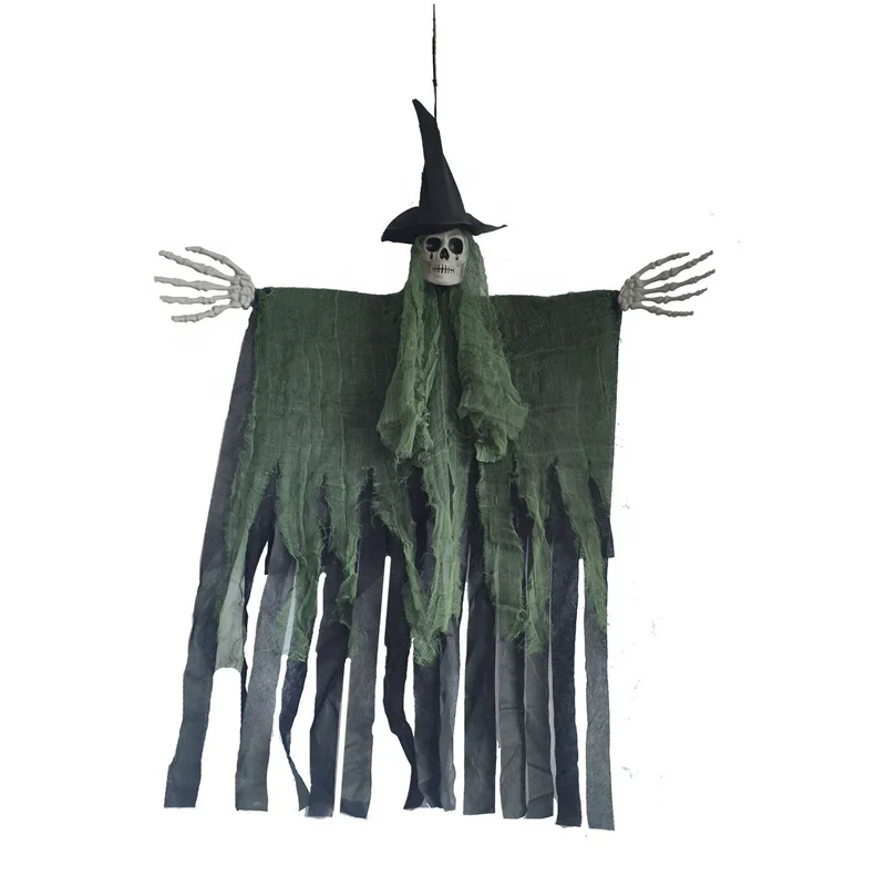 Party Wall Decorations Halloween Hanging Ghosts Scary Witches Ghost Festival Ornaments Haunted House Decorations Halloween Props