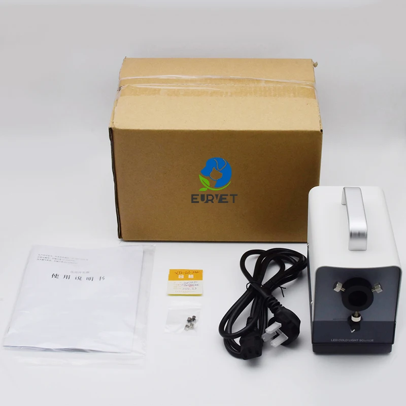 EUR VET Exclusive Microscope Side Lighting industry Cold Light Source Cold Light Source With Low Temperature