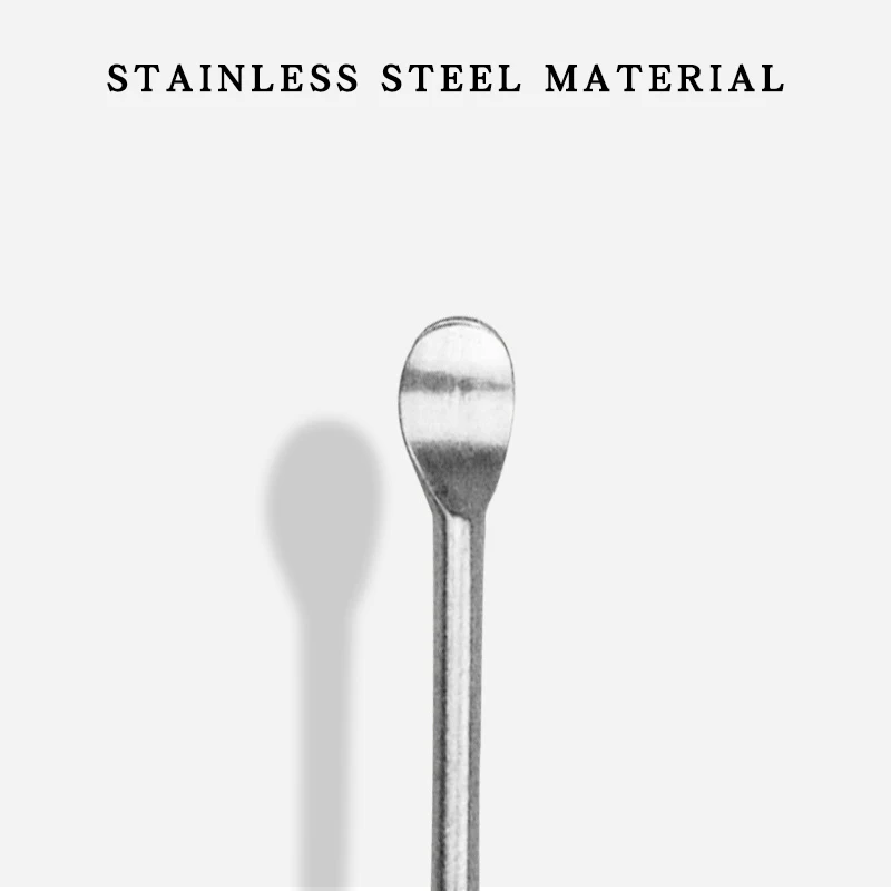 Stainless Steel Portable Ear Spoon Cleaner / Dirt Removal Ear Care / Earwax Cleaner