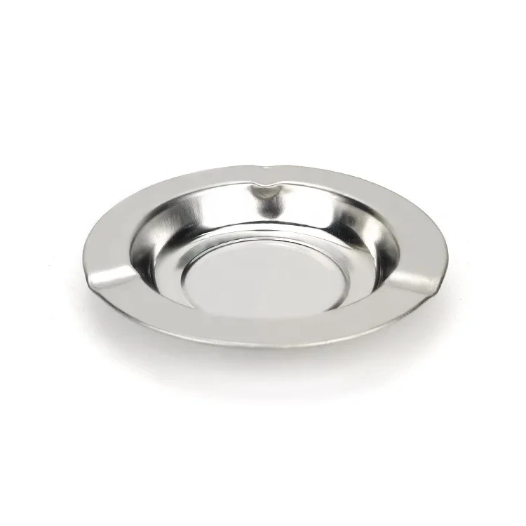 Custom Cigar Logo Shape Metal Portable Ashtray Stainless Steel  cheap ashtray