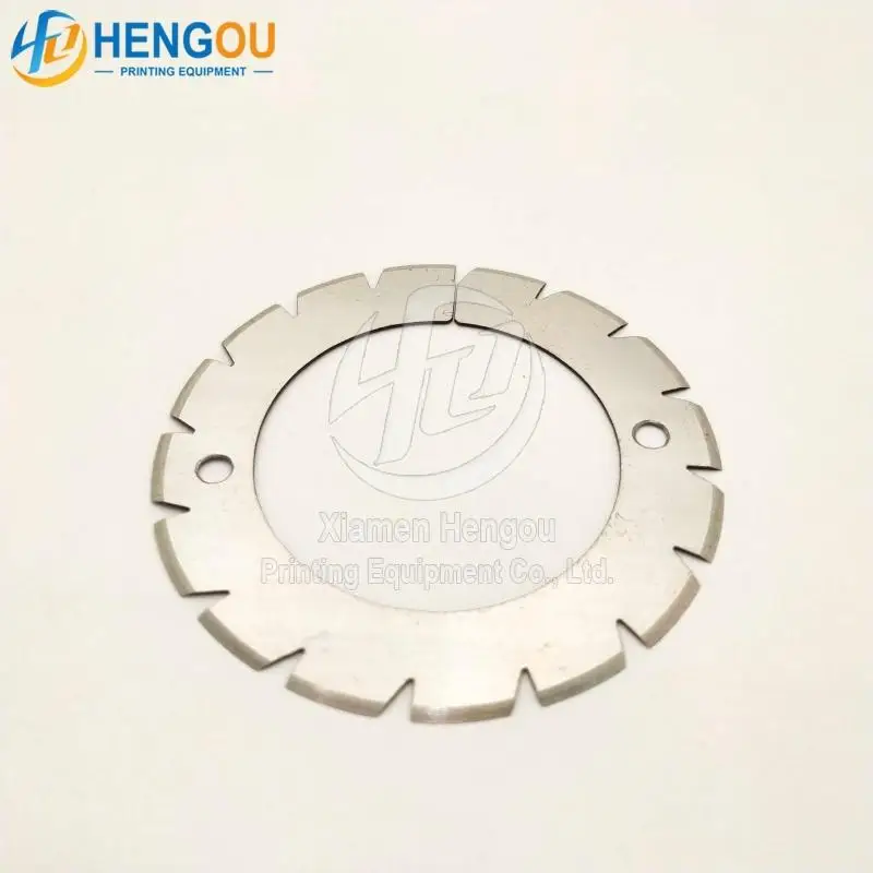 Hengoucn folder machine parts punch knife stahl folding machine spare parts 62x40x0.5mm