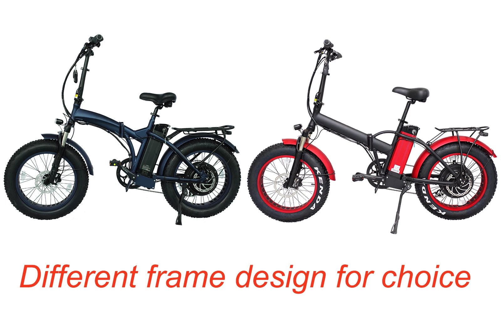20 Inch Fat tire Folding 1000W Electric Bike with eu warehouse