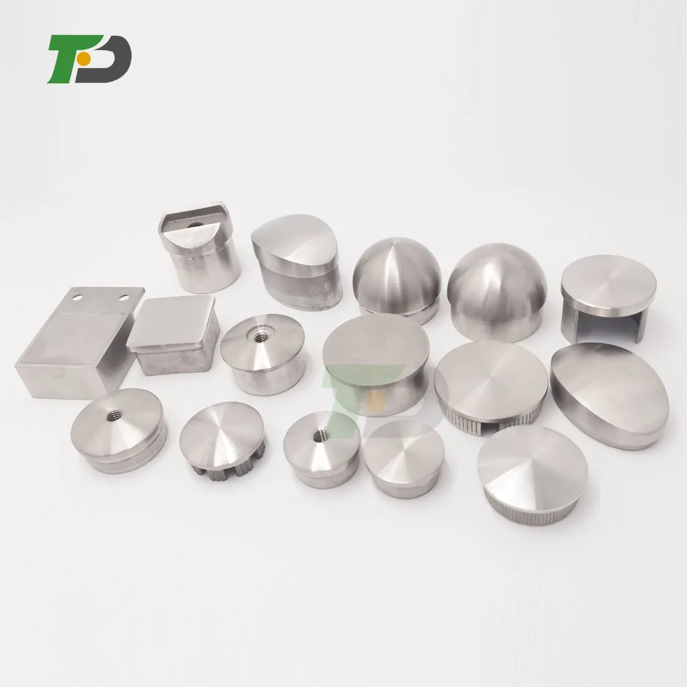 DF  Good Corrosion Resistance Grade 304 316 ss handrail fitting Stainless Steel Right-Angled 90 degree railing tube pipe connect