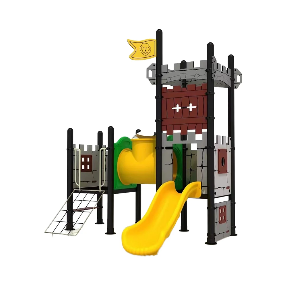 Multifunctional Outdoor Plastic Slide Combination Facilities for Children for Playgrounds Parks Gardens Schools