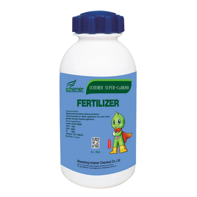 Производитель бутилированного Бора кальция K2O микроэлементное водорастворимое удобрение-жидкое сельскохозяйственное удобрение