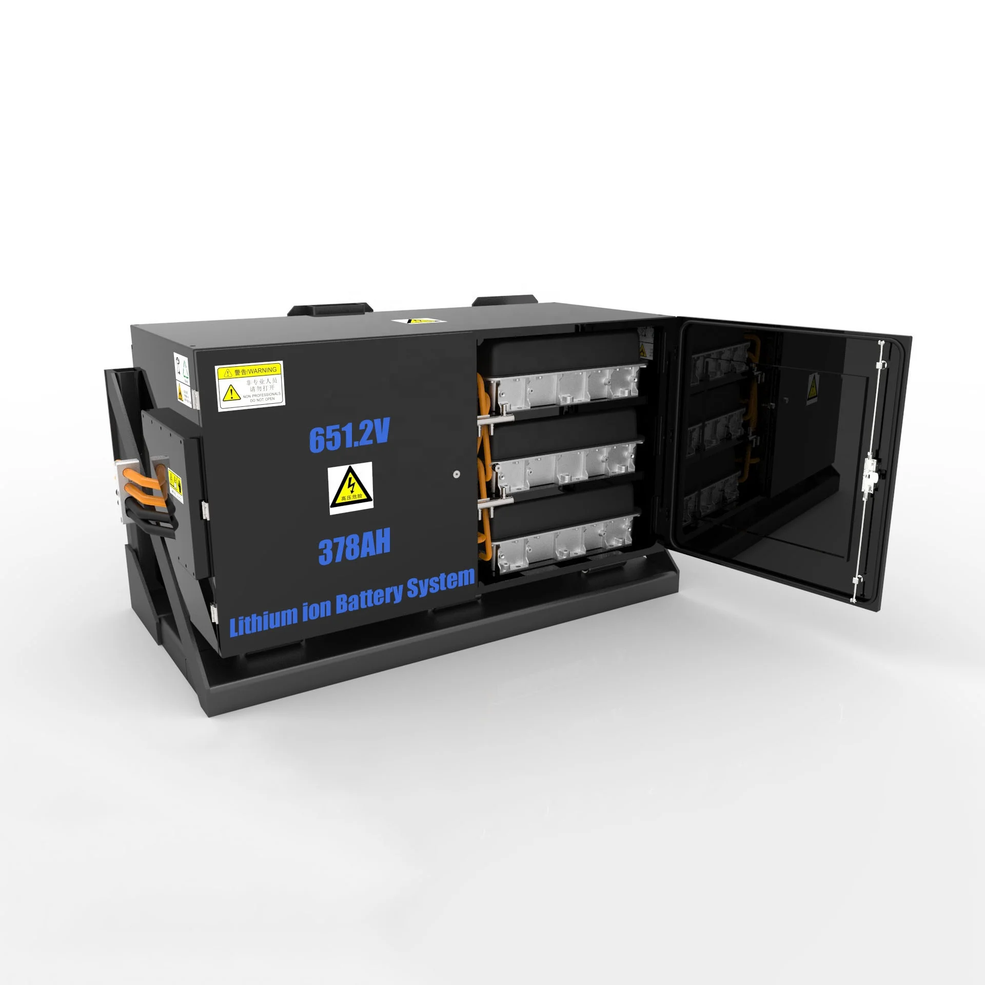 MVPACK high voltage fast charge excellent low-temperature 596V 99Ah  NCM Lithium ion ev battery pack system