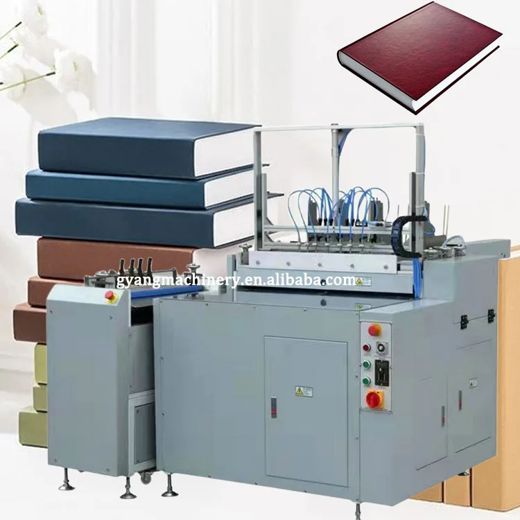 Automatic Folding Carton Box Gluing Machine Hard Cover Book Making Machine/ Book Cover Maker
