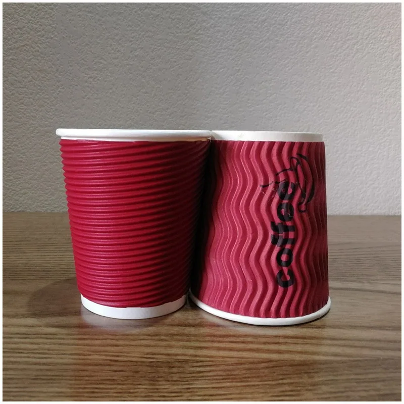 White Plain Paper Cup Roll Raw Bamboo Cup 7oz Custom Logo Roll Paper Cup with Dome Lid