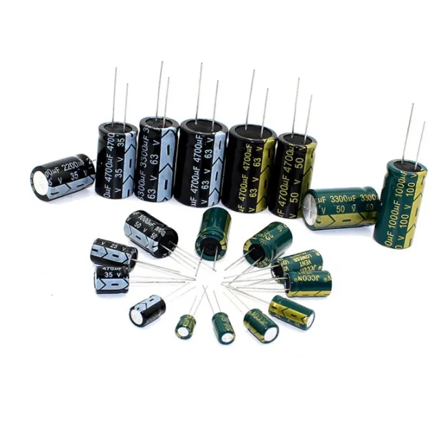 High voltage variable 16v 470uf  super capacitors 6x12 8x12