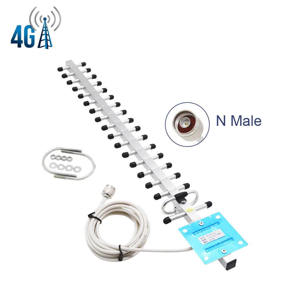 18dbi 698-2700 МГц 4g Lte внешняя Wi-Fi антенна Yagi 13