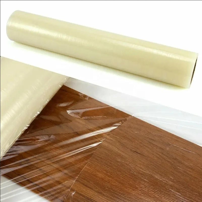 Factory PE protective film for wood veneer acrylic sheet furniture package use