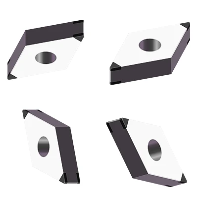 DNGA150408 High speed hard cutting gear hardened steel face intermittently machined CBN blade