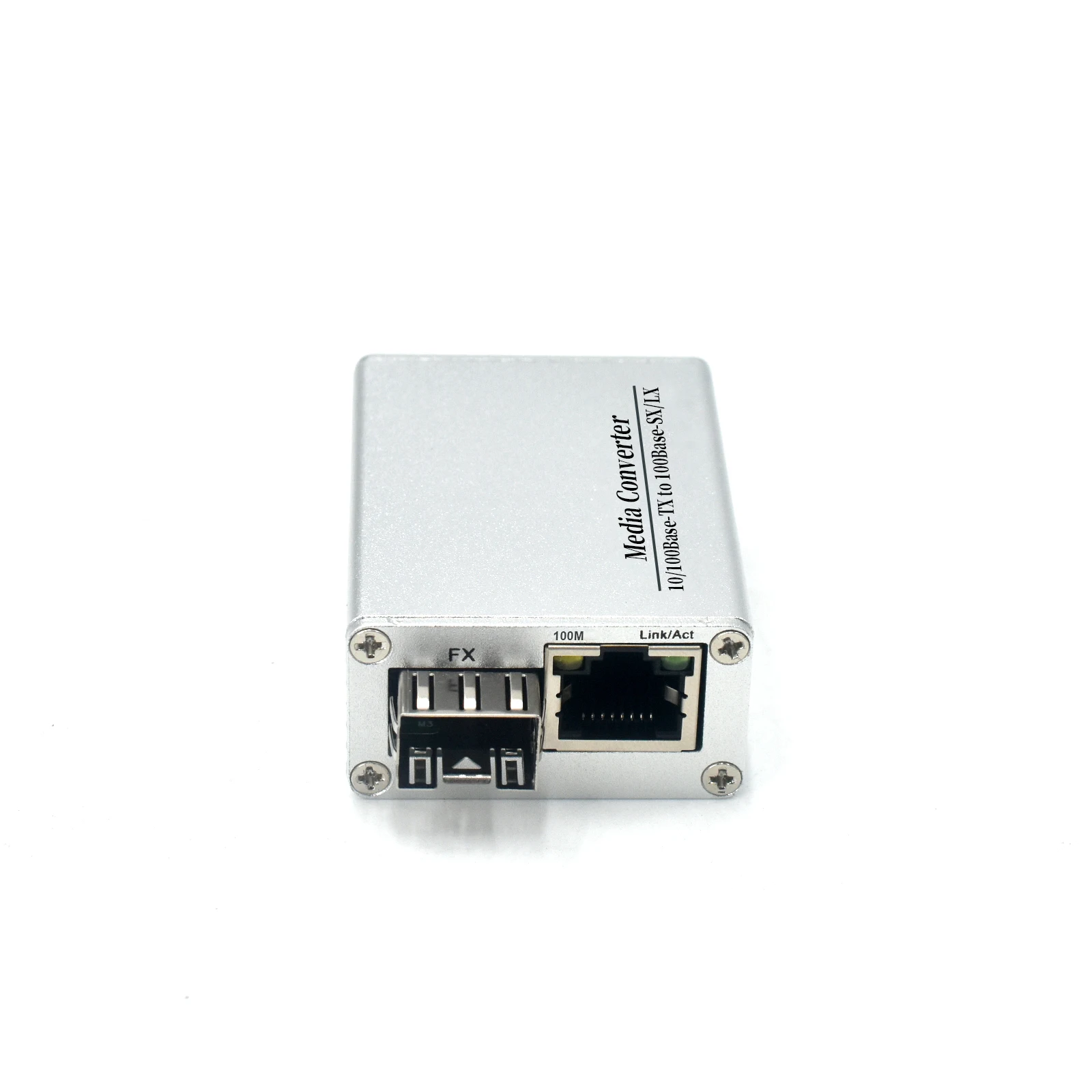 Wanglink Mini Media Converter 1 FE SFP Fiber Port 1 10/100Mbps RJ45 Port Single Mode Fiber Media Converter