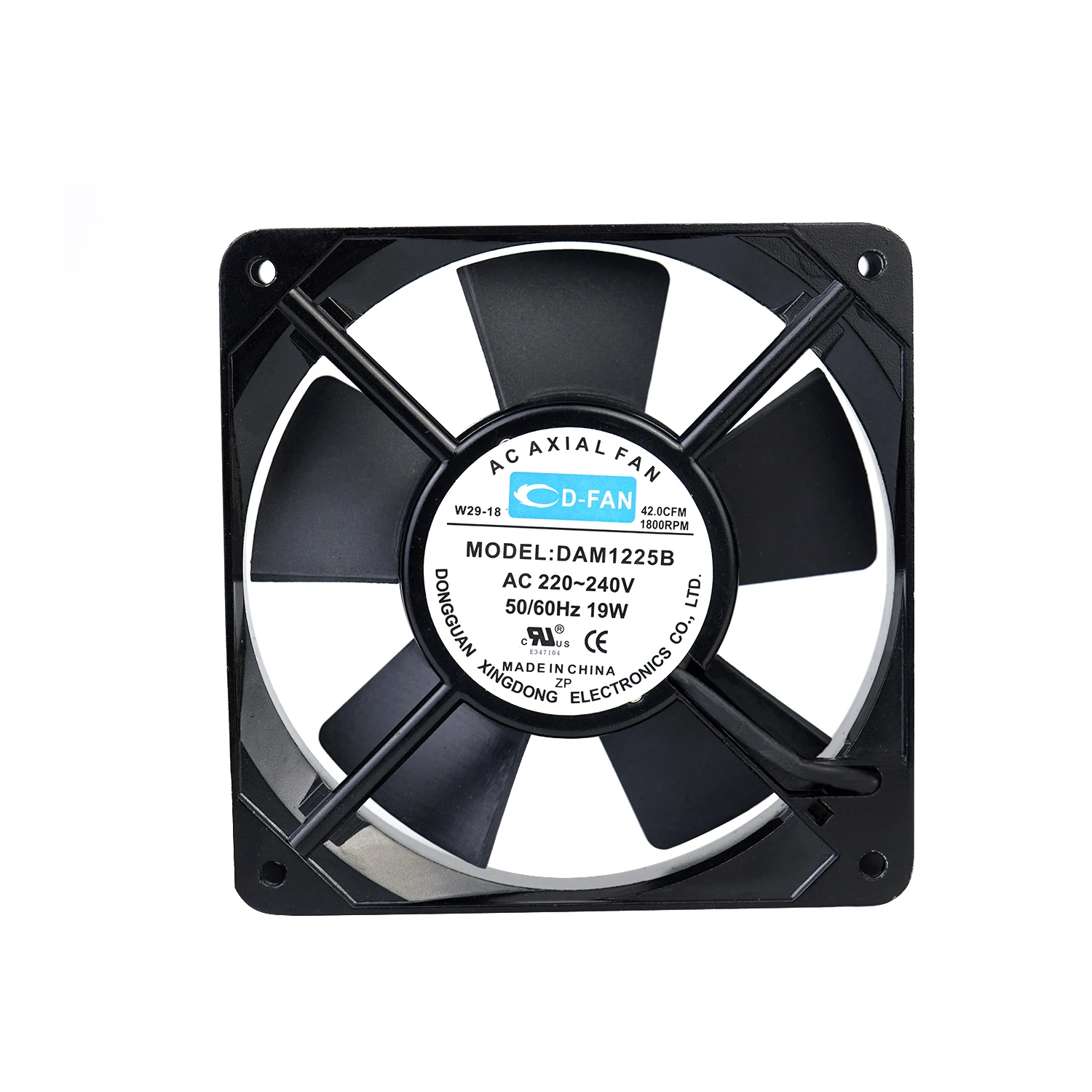 AC axial fan 120* 120 *25mm 110v 220v 1225 ac cooling fan for refrigerator