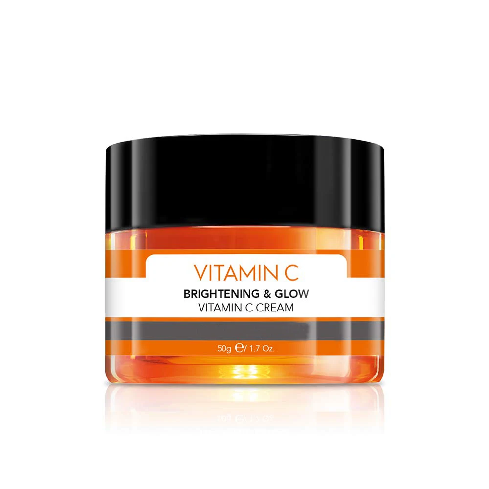 Private Label Vitamin C Cream Skin Care Whitening Glowing Vitamin C Moisturizer Smoothing Moisturizing Face Cream