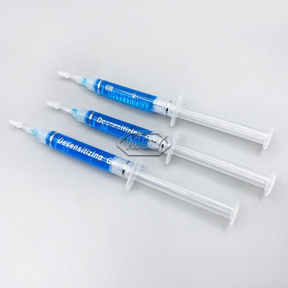 Teeth Whitening Gel 35%Peroxide Dental Bleach Professional Clinic Gingival Barrier Protector Gel 3ml Tooth Whitener Syringe Gel