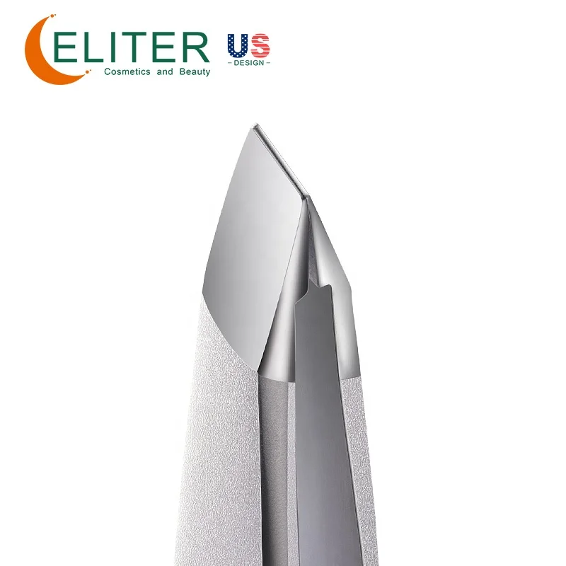 ELITER In Stock Remove The Finest And Smallest Hairs Slant Tweezer Square Tweezer Point Tweezer For Expert Brow Shaping