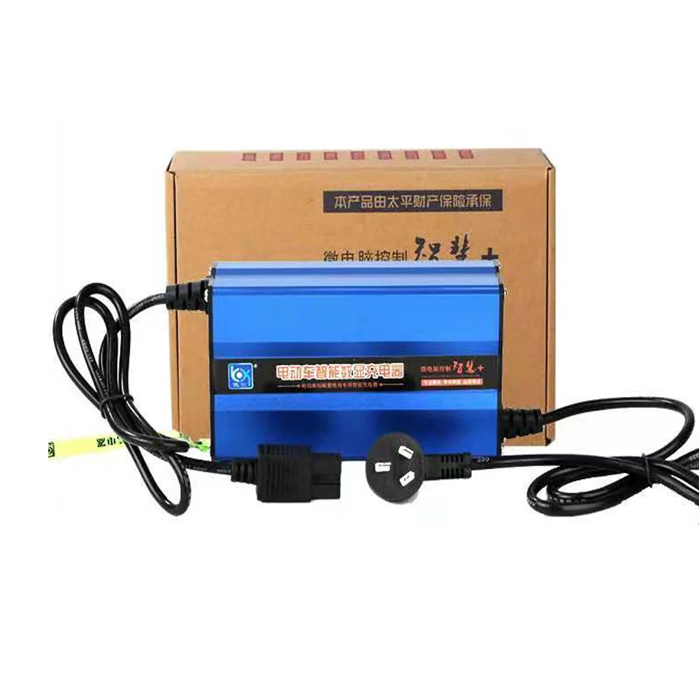 China Manufacturer 48V4A factory customized Electric Scooter Battery Charger car battery charger for 48V30Ah lead acid battery