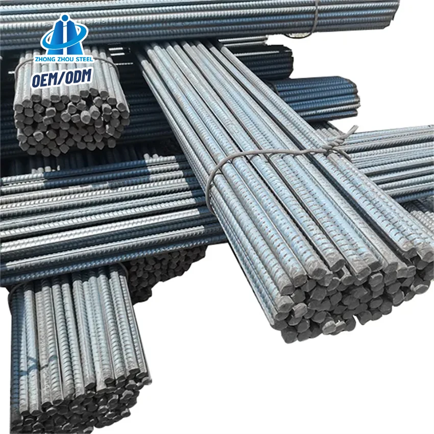 Tang Shan steel Hrb400 Reinforced Deformed Steel Bars for Construction Concrete Steel Rebars