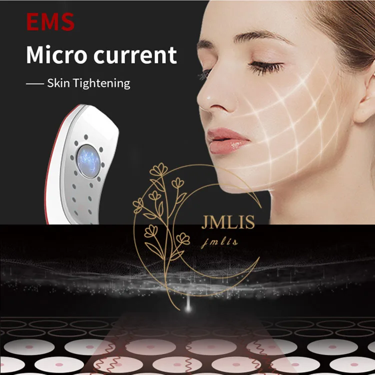 Personal V Shape Face Lift Meter Chin EMS Facial Massager Lifting V Line Up Beauty Tool SkinCare Instrument Face Massager