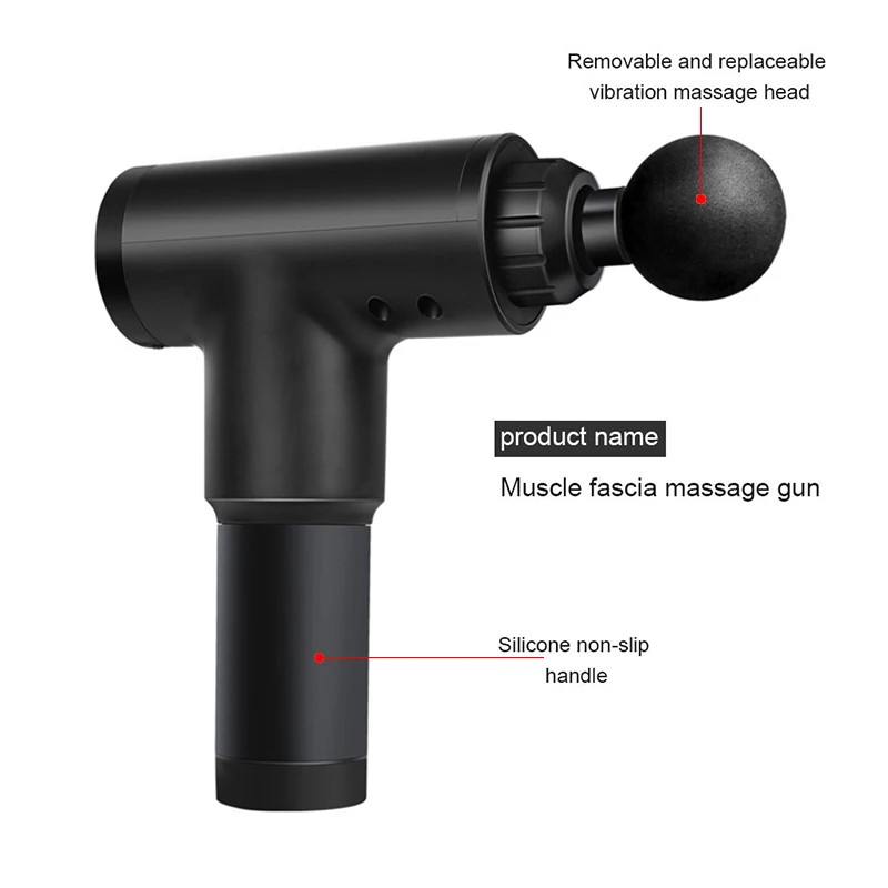 Divtop Lcd Electric Display Best Rated Discount Case Speeds Adjustable Mini Massage Gun 2600mah