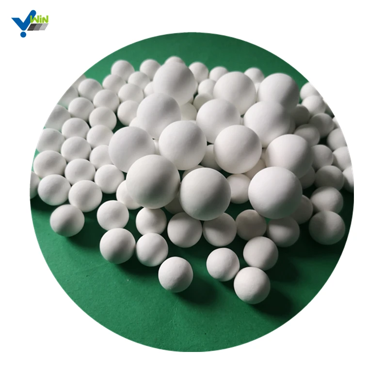 High alumina ceramic thermal storage balls for multi specification inert alumina ceramic ball hot blast furnaces