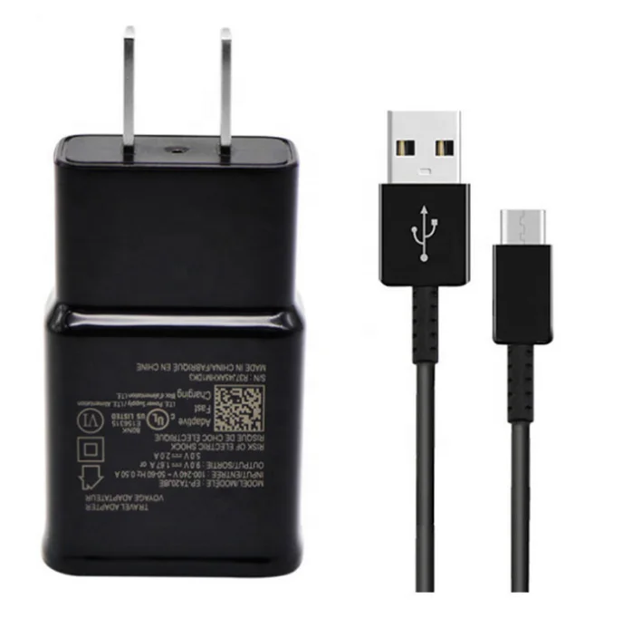 Быстрое зарядное устройство для samsung Galaxy S8 S9 Note 9 оригинальное быстрое дорожное