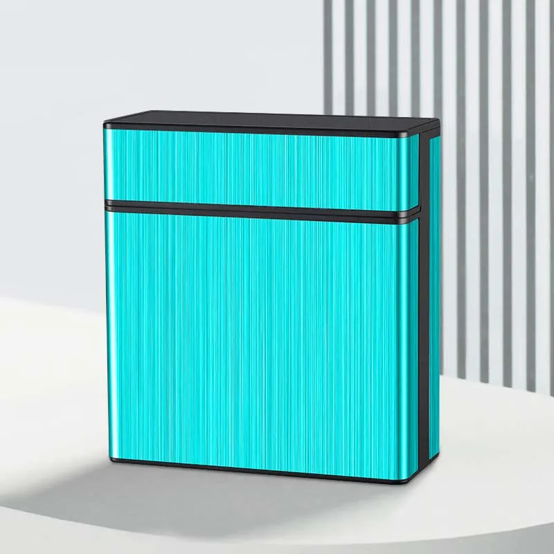 New Large Capacity 40 Cigarette Box Storage One Key Clamshell Anti-pressure Moisture-proof