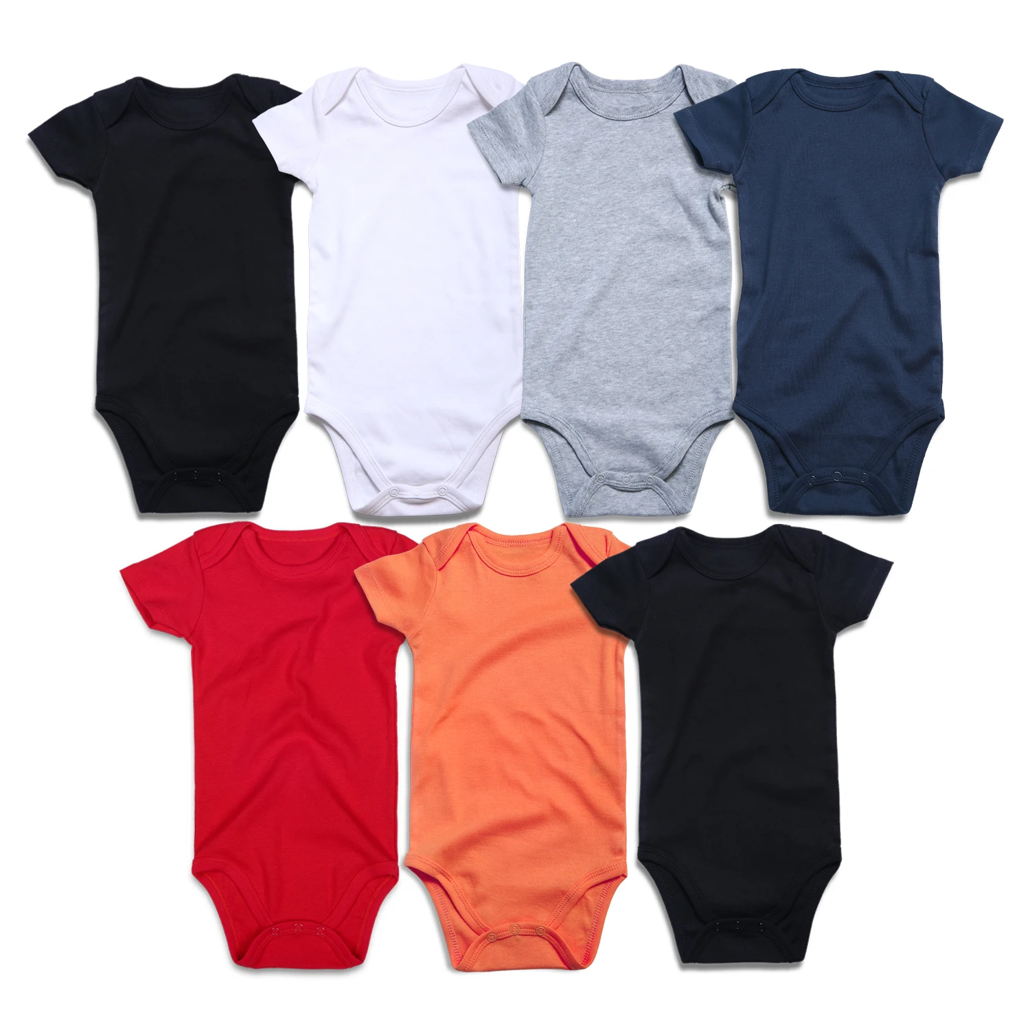 
Newborn Baby Clothes 100% Organic Cotton Baby Romper Wholesale Custom Unisex Babies Rompers 